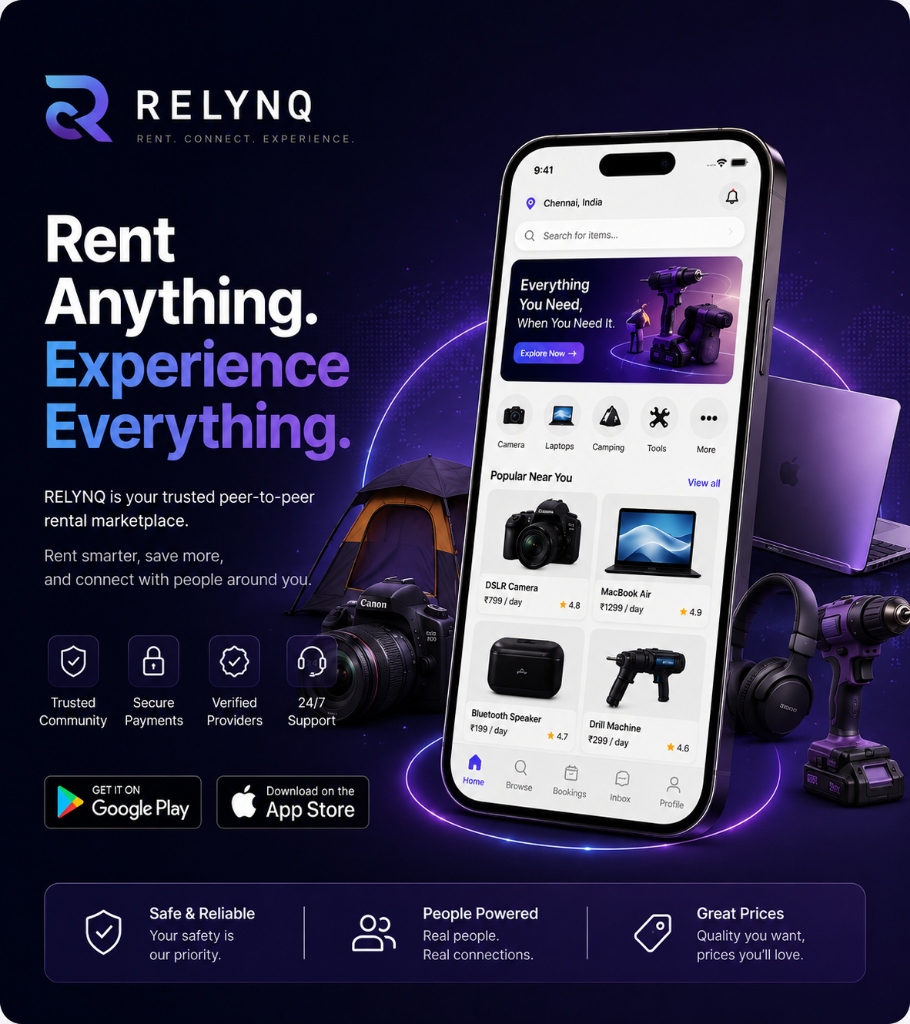 Rent Smarter, Live Better with RELYNQ